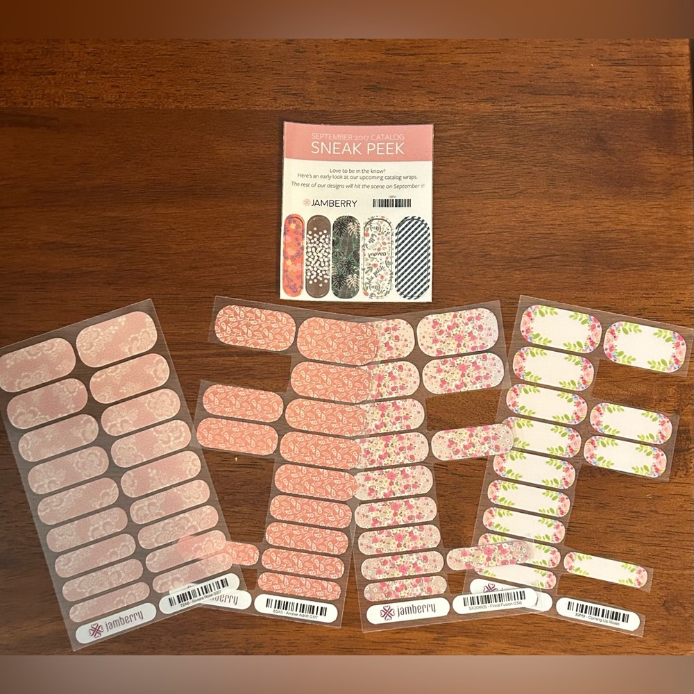 Jamberry bundle-NWOT and partial sets